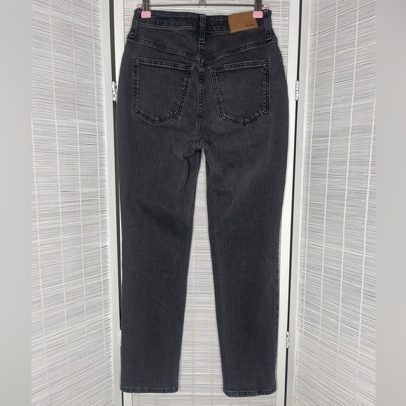 Madewell Curvy Perfect Vintage Jeans Black/Gray Size 25 High-rise - Picture 5 of 10